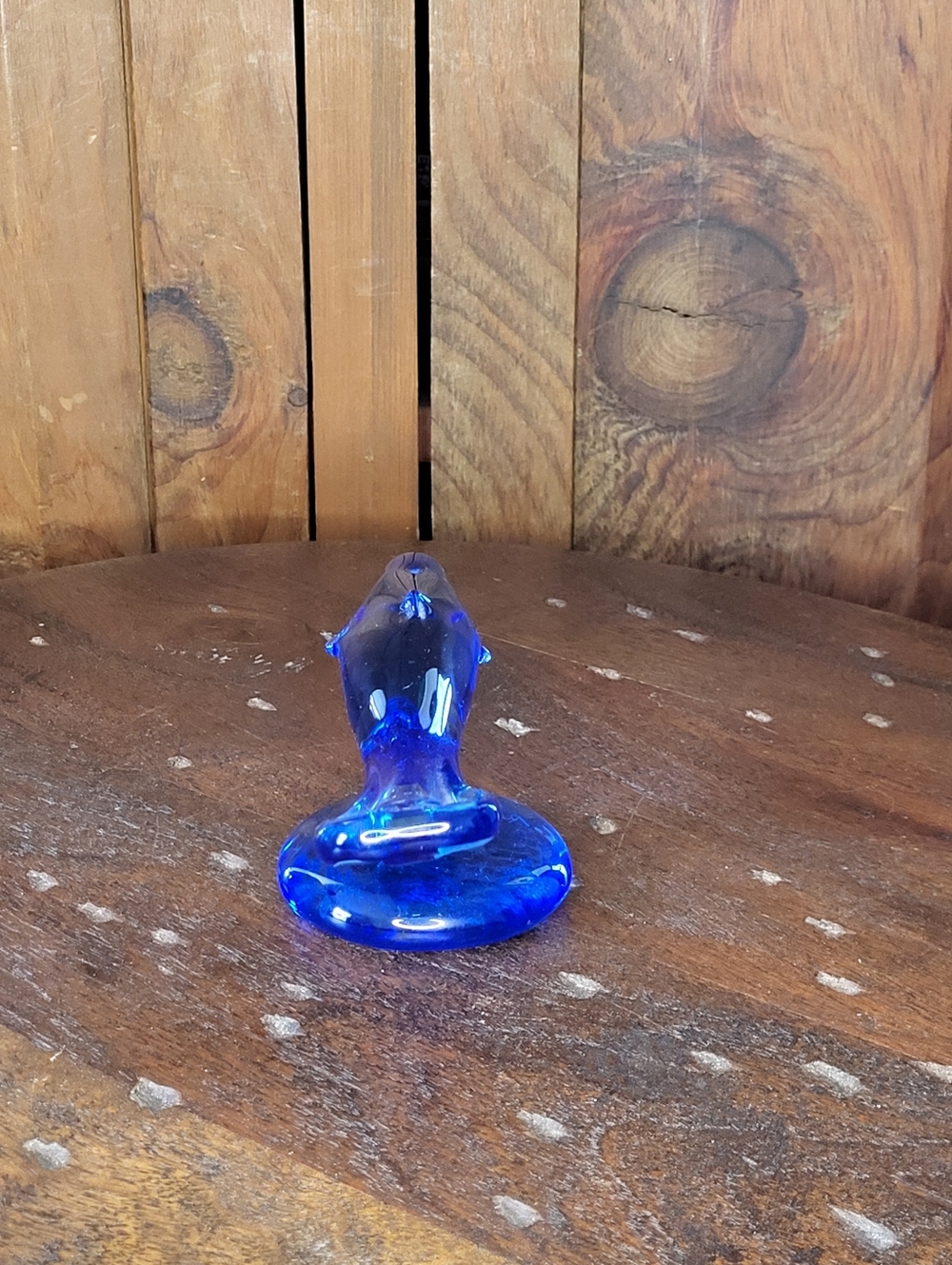 Blue Glass Creature - Picture 10 of 13